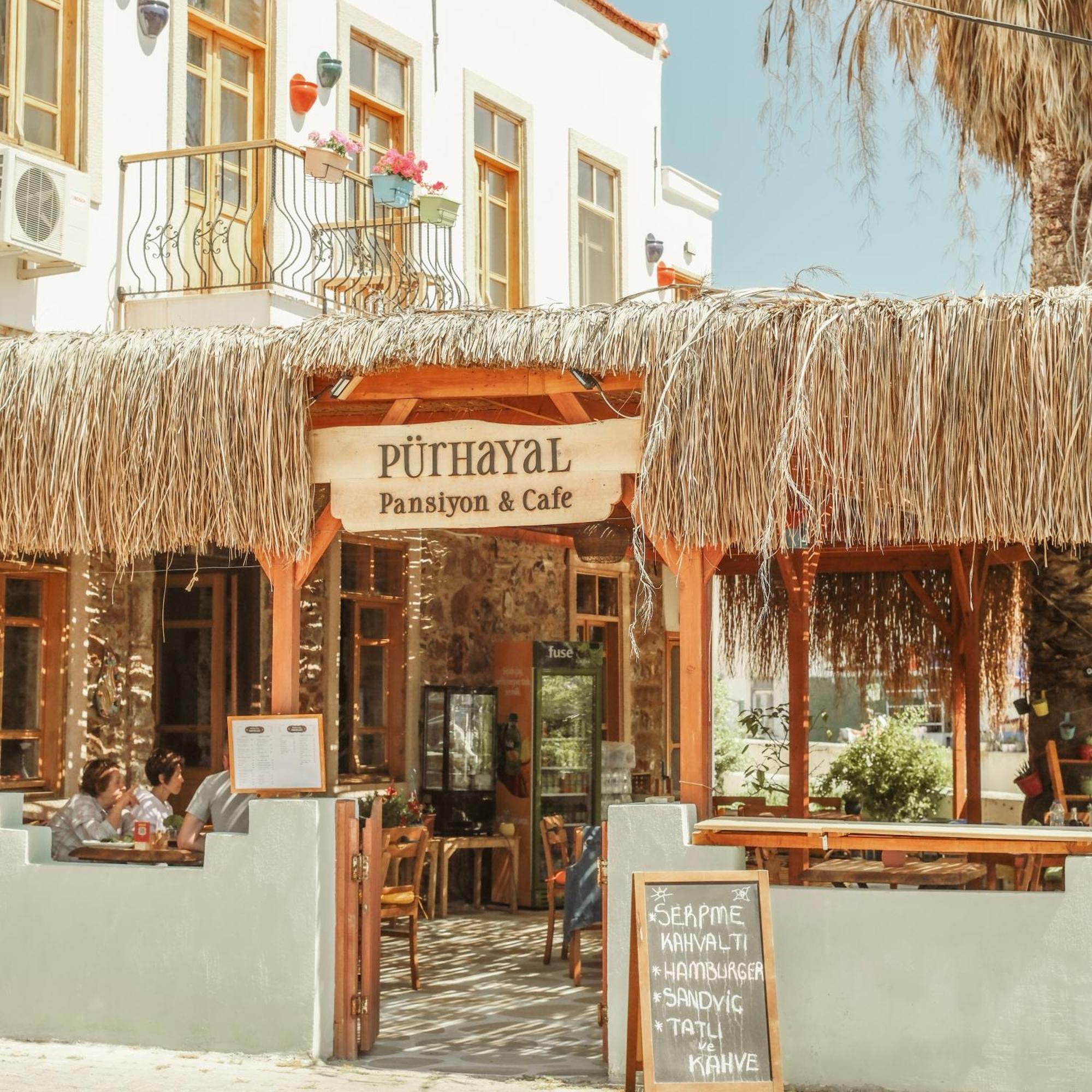 Cesme Puerhayal Pansiyon Bagian luar foto